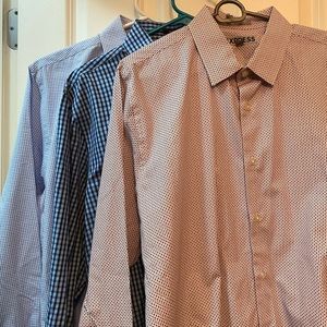Set of 3 men’s dress shirts